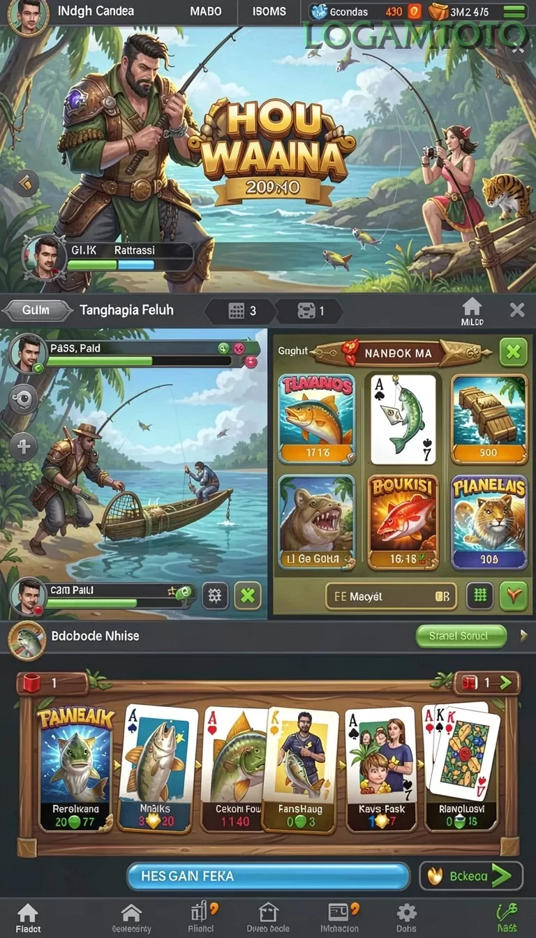 Galeri pratinjau visual logamtoto build APK resmi terbaru